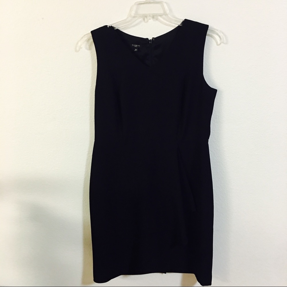 Talbots Black Sleeveless Dress - size 12P